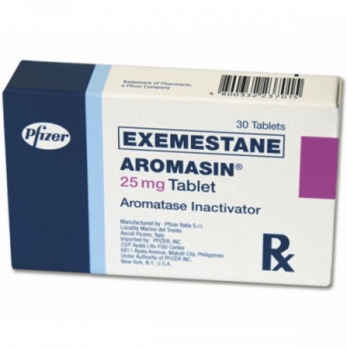 Aromasin (Exemestane) - 30 tabs (25mg/tab)