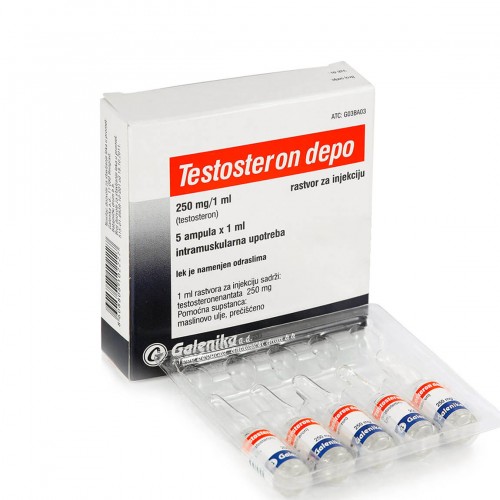 Galenika (Testosterone Depo) - 5 amp (250 mg/ml)
