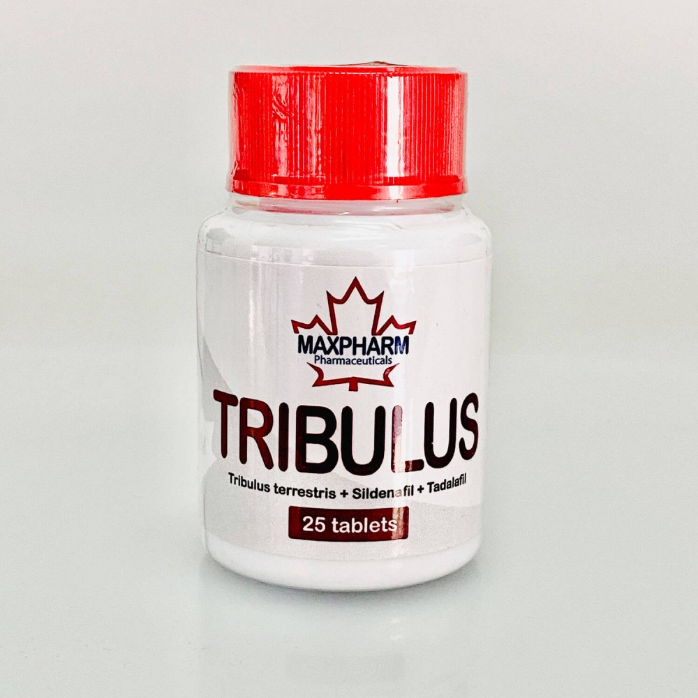 TRIBULUS (Tribulus Terrestris, Sildenafil, Tadalafil) - 25 tabs